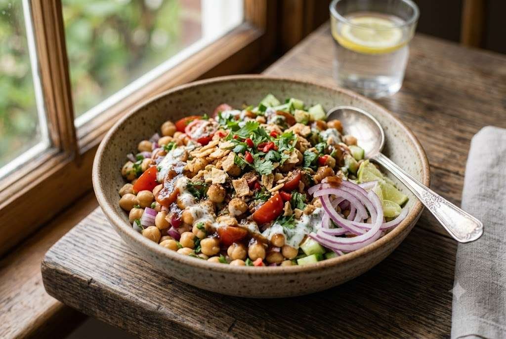Chaat-Style Chickpea Salad
