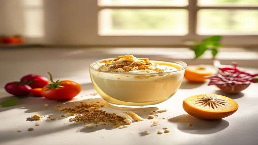 Step 1 — Cream and spice
