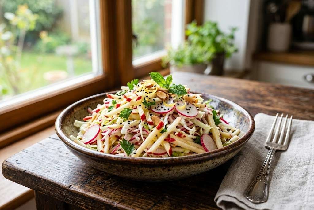 Apple-Radish Slaw