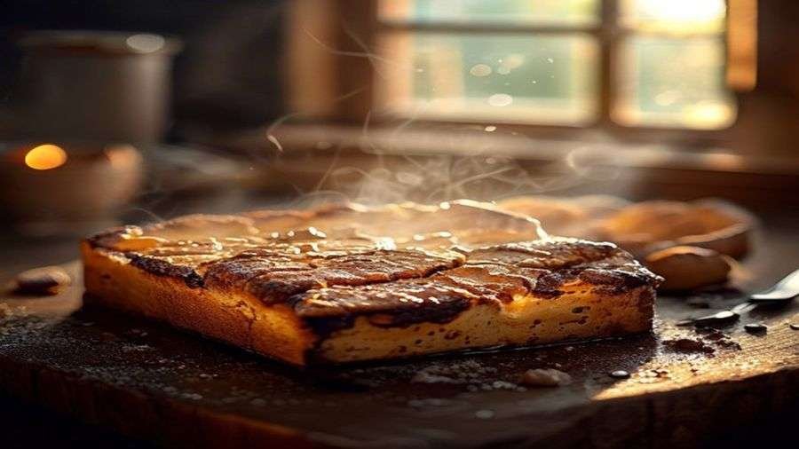Step 3 — Bake until crackled