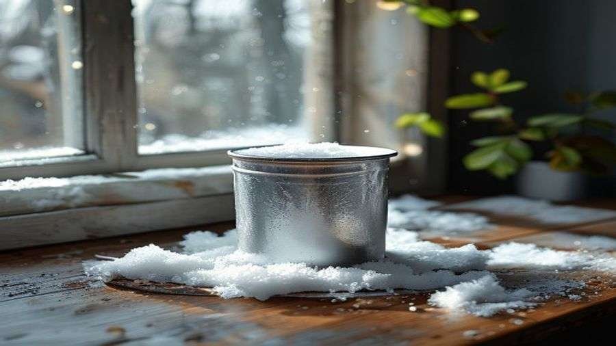 Step 3 — Frost right in the tin
