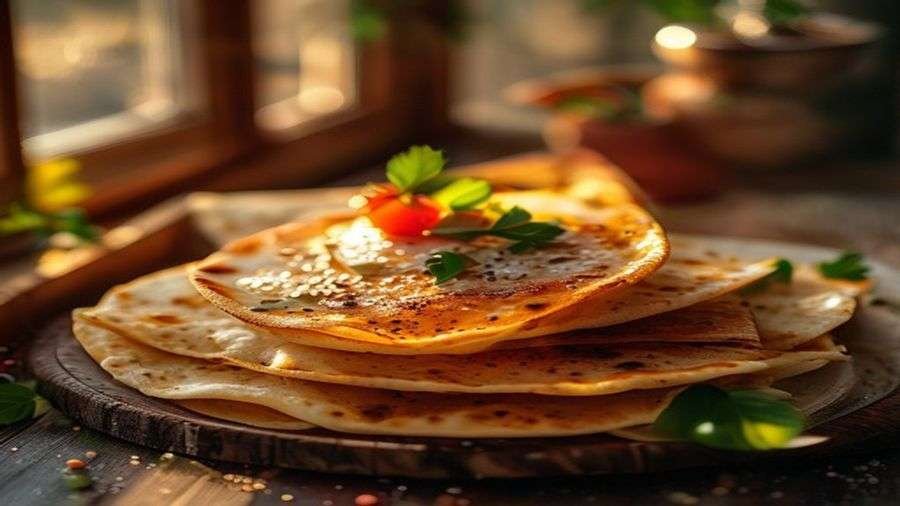 Step 3 — Warm tortillas and build